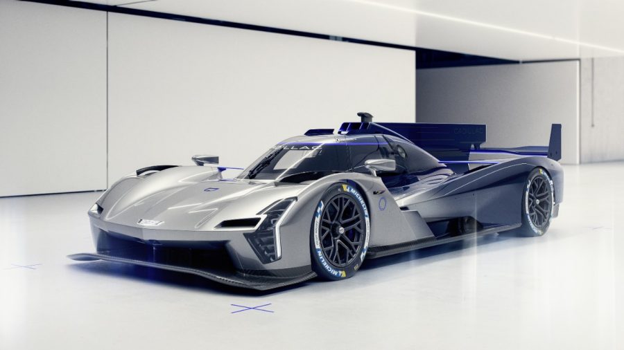 Cadillac V-ONE Concept front three-quarter view
